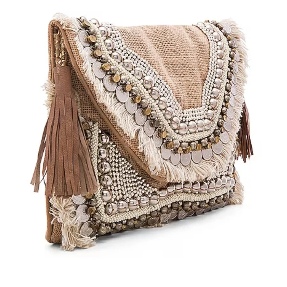 Leela Clutch in Natural - Picture 3 of 5